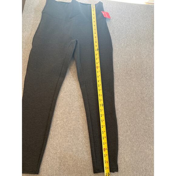 Spanx Ponte Ankle Leggings CoreSure Tech Gray M NWT High Rise Slim Fit - Picture 7 of 10